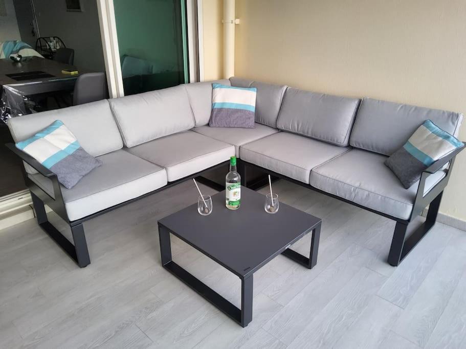 Appartamento Beau T3 Litchi Vue Ocean Piscine Saint-Gilles-les Bains Esterno foto