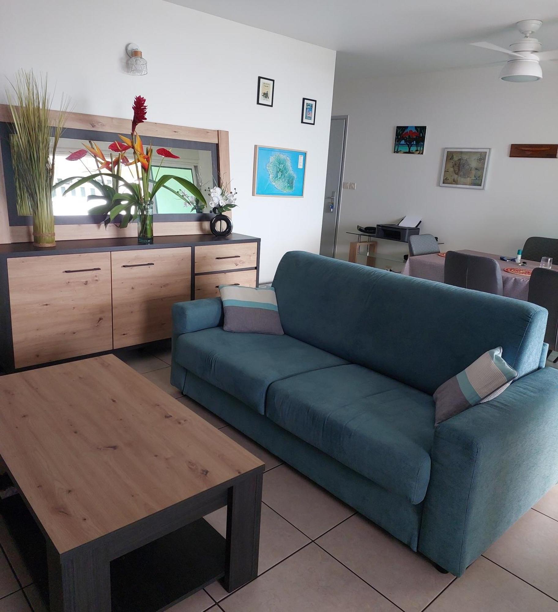 Appartamento Beau T3 Litchi Vue Ocean Piscine Saint-Gilles-les Bains Esterno foto